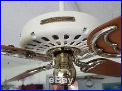 100 Year Old Hunter C17 Antique Electric 52 Ceiling Fan-fulton Syracuse New York