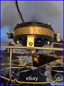 12 1903 General Electric Pancake Electric Fan GE Cosmeticaly Restored