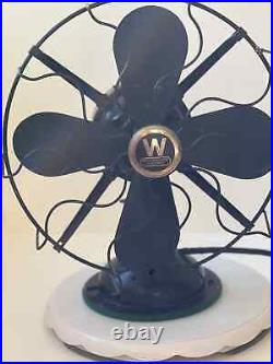 12 Antique Westinghouse Electric Fan tested Working Modle315734 (WE02)