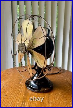 12 GE 3-star Oscillating Fan with 6BB/BC, Type A0 Form R9. Original Beautiful