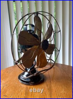 12 GE 3-star Oscillating Fan with 6BB/BC, Type A0 Form R9. Original Beautiful
