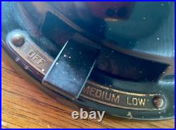 12 GE 3-star Oscillating Fan with 6BB/BC, Type A0 Form R9. Original Beautiful
