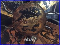 12 Peerless Oscillating Fan With Brass Blades GE Western Electric Emerson