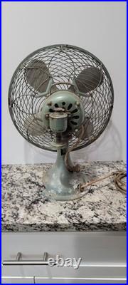 12 Tokyo Shibaura Electric Co Antique Fan. Runs On All 3 Speeds! READ ALL