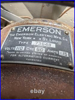 16Emerson Electric Oscillating 4 Steel Blades Heavy With A TotalHeight 21 16Emerson Electric Oscillating 4 Steel Blades Heavy With A TotalHeight 21