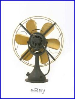 16Table Desk Fan Oscillating Blade Electric Work 3 Speed Vintage Antique style