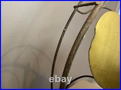 16 Antique Fan Ge Brass Blades General Electric Oscillating Cast Iron 16 Antique Fan Ge Brass Blades General Electric Oscillating Cast Iron