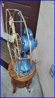 16 GE Brass Bell AOU Oscillating Fan
