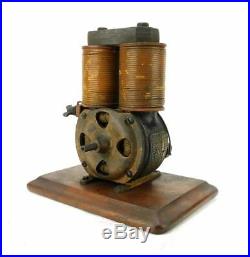 1898 C&C Early Electric Bipolar Utility Motor 14 Volts Antique Electrical