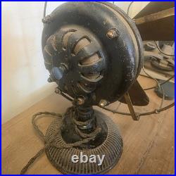 1900 GE Electric Fan Antique Rare
