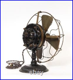 1902 GE 5-Speed Antique Pancake Fan Excellent Original Condition Works Great