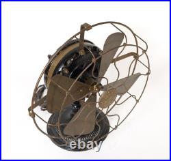 1902 GE 5-Speed Antique Pancake Fan Excellent Original Condition Works Great