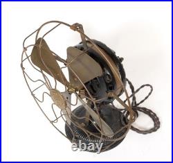 1902 GE 5-Speed Antique Pancake Fan Excellent Original Condition Works Great