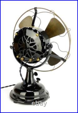 1907 12 GE Pancake Restored Trunnion Mount Desk Fan 1907 12 GE Pancake Restored Trunnion Mount Desk Fan