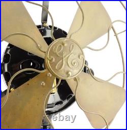 1907 12 GE Pancake Restored Trunnion Mount Desk Fan 1907 12 GE Pancake Restored Trunnion Mount Desk Fan