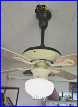 1910 Super Rare Peerless Antique Ceiling Fan-refur Warren Oh Packard Auto Hunter