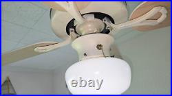 1910 Super Rare Peerless Antique Ceiling Fan-refur Warren Oh Packard Auto Hunter