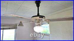 1910 Super Rare Peerless Antique Ceiling Fan-refur Warren Oh Packard Auto Hunter