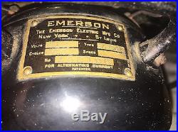 1917 Antique Emerson Fan Rare Type 24646