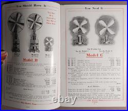 1919 Lake Breeze Motor Co Non Electric Fan Catalog Kerosene Gas Alcohol B5-91