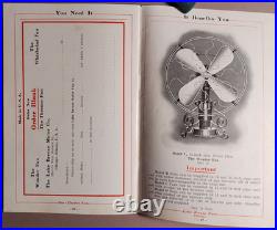 1919 Lake Breeze Motor Co Non Electric Fan Catalog Kerosene Gas Alcohol B5-91