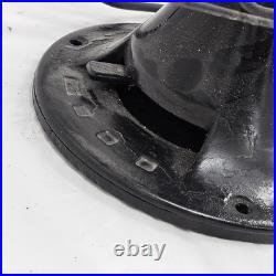 1920's Emerson Type 29668 16 Oscillating Desk Fan Brass 6 Blade Antique