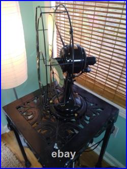 1920's Robbin & Meyers 16 3 speed oscillating fan, refurbished