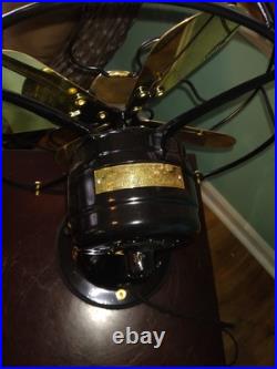 1920's Western Electric Graybar 3 Speed Non -oscillating Electric Fan