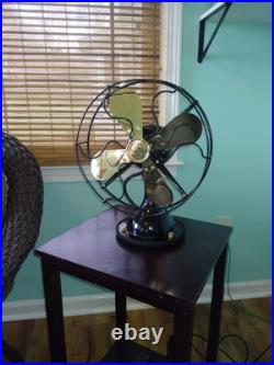 1920's Western Electric Graybar 3 Speed Non -oscillating Electric Fan