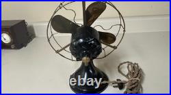 1920s General Electric Tabletop Fan Type AOR from WI, 11'' hight