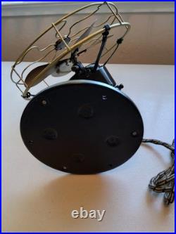 1920s Robbin & Myers 4 Brass Blade Fan 3000 Brass Cage Repair Restore Or Parts