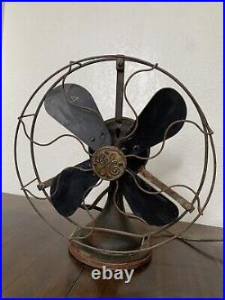 1921-1923 General Electric 4 Blade 3 Speed Fan 34107 272057-1