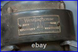 1923 Antique Electric Fan WESTINGHOUSE 315745A, Runs Great, 3 speeds & Moves