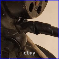 1925 Polar Cub Type H Brass Blade Electric Desk Fan Works