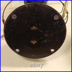 1925 Polar Cub Type H Brass Blade Electric Desk Fan Works