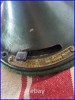 1927 General Electric GE 12 inch brass for blade fan AOU for AF two cat 7543
