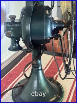 1927 General Electric GE 12 inch brass for blade fan AOU for AF two cat 7543