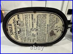 1930's Singer Ribbonaire 2 Speed Ribbon Fan Art Deco Bakelite 6-1 Vintage