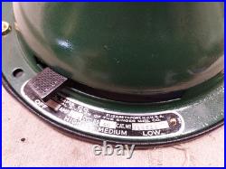 1930s DIEHL 16 OSCILLATING FAN WITH NEW WIRING NEW PAINT & NEW BLACK VINYL BASE