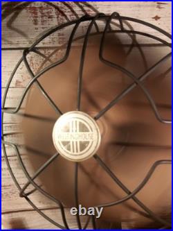1930s Vintage Westinghouse 10 inch Desk fan (Darth Vader Fan)