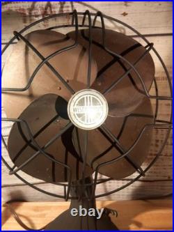 1930s Vintage Westinghouse 10 inch Desk fan (Darth Vader Fan)
