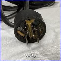 1938 GE 16 Blade 78X233 60 Amp Art Deco Industrial Fan Tested Works Brass Iron