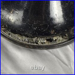 1938 GE 16 Blade 78X233 60 Amp Art Deco Industrial Fan Tested Works Brass Iron