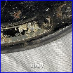 1938 GE 16 Blade 78X233 60 Amp Art Deco Industrial Fan Tested Works Brass Iron