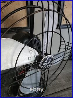 1938 GE Oscillating 12 Fan 49X929 Great Condition