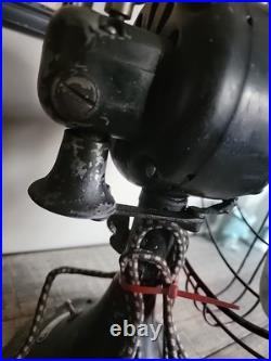 1938 GE Oscillating 12 Fan 49X929 Great Condition