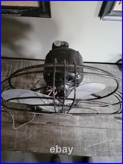 1938 GE Oscillating 12 Fan 49X929 Great Condition