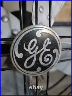 1938 GE Oscillating 12 Fan 49X929 Great Condition