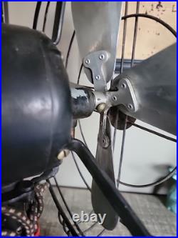 1938 GE Oscillating 12 Fan 49X929 Great Condition