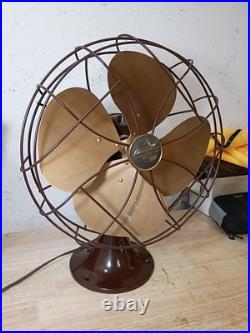 1940's Emerson Electric Oscillating 10 Fan Model 6250-K with Bronze Blades EC